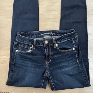 American Eagle Dark Blue Skinny Jeans